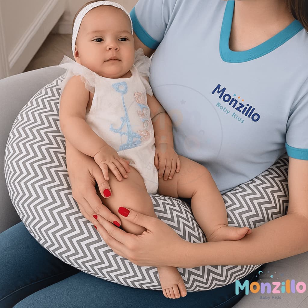 Almofada de Amamentação Extra Grande 100% Algodão