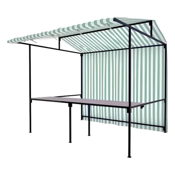 Lona Impermeável 2x2 330 Micras Verde e Branca SK