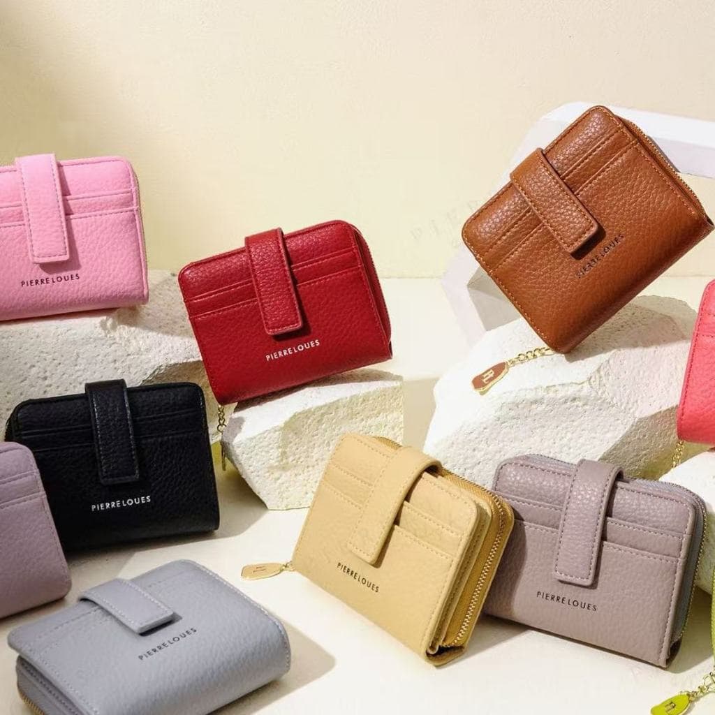 Carteira Feminina Dupla Porta Cartão Elegante Chique Fashion Moda Seguro