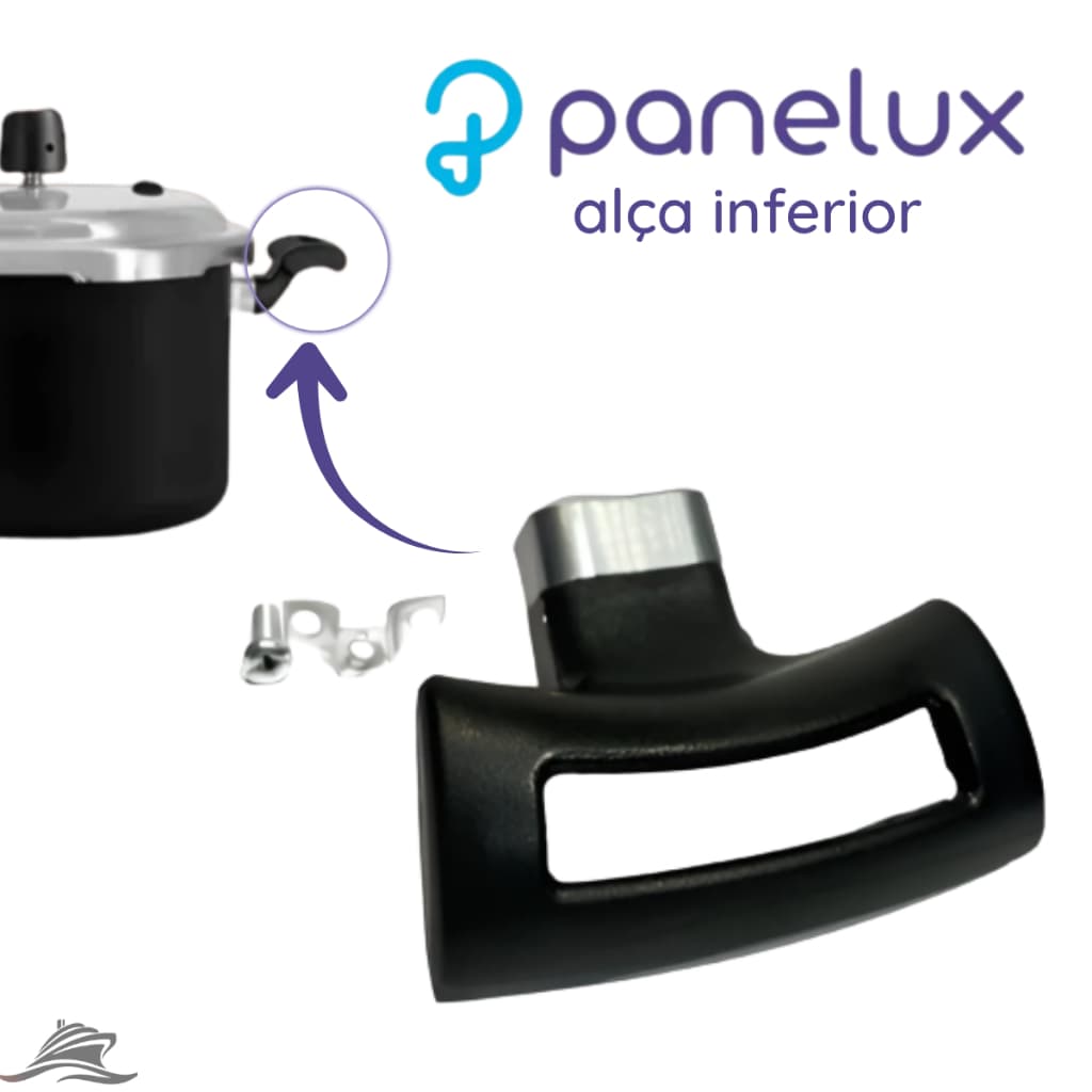 Alça Dianteira Panela De Pressão Panelux Maximum Premium Magnific Reparo Cabo Frontal