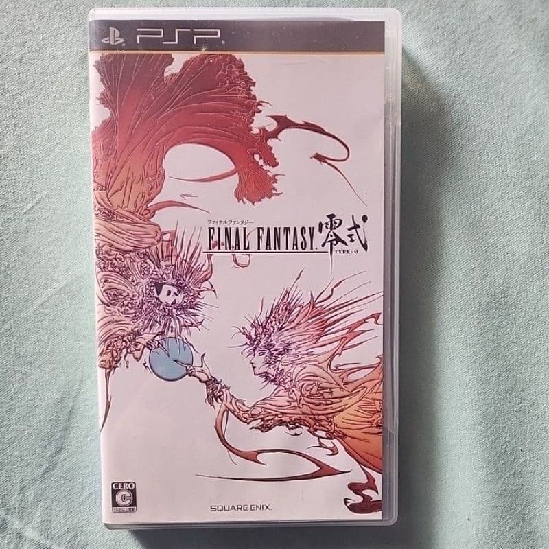 Jogo PSP Final Fantasy Type-O Versão Japonesa com manual