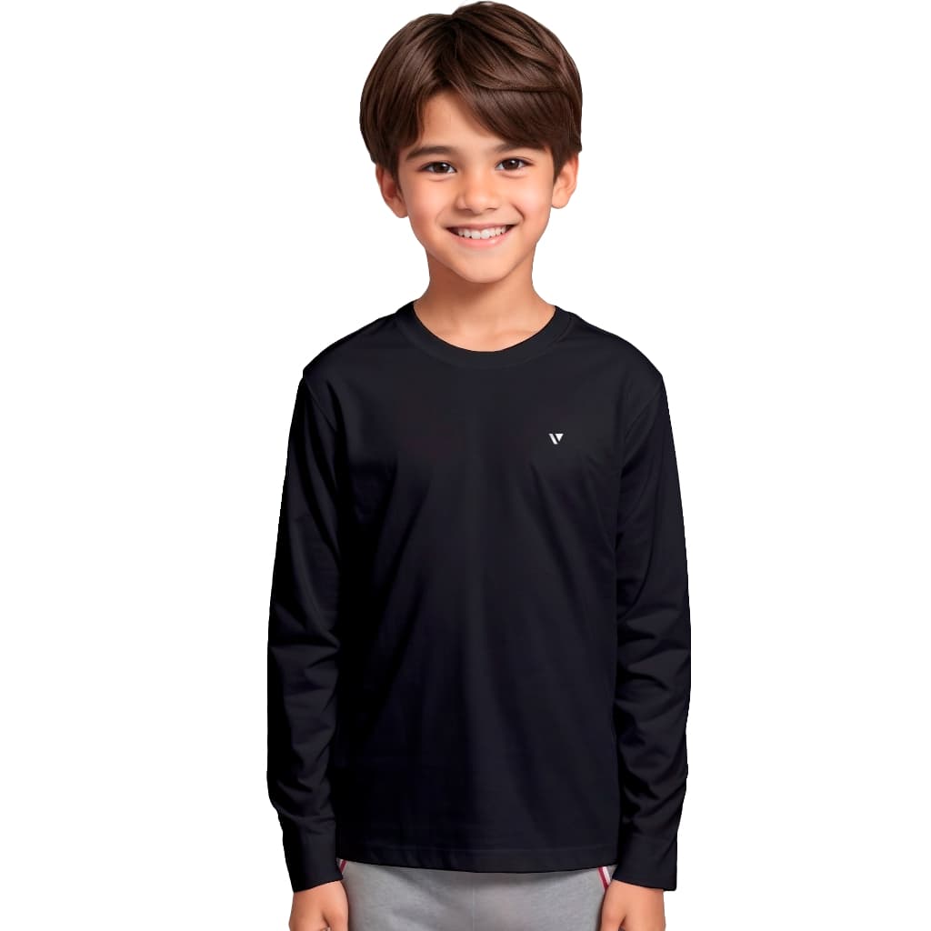 Camisa Térmica Infantil Proteção Solar Uv Blusa Segunda Pele Unissex