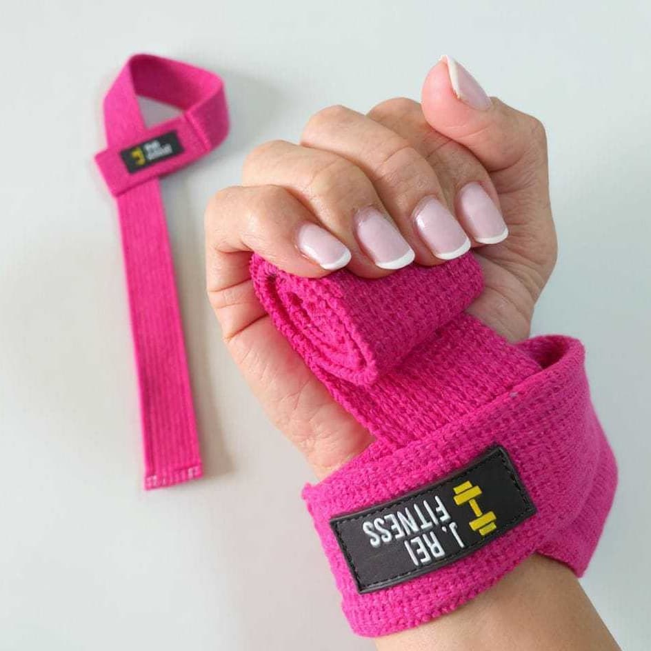 Strap Academia Par Antiderrapante Para Levantamento de Peso Barra Strep Com Apoio de Punho Fita