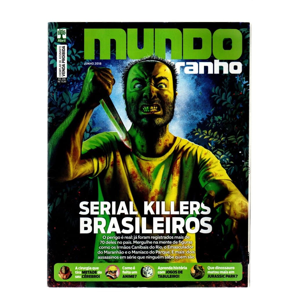 Revista Mundo Estranho, Junho 2018, Edição 209