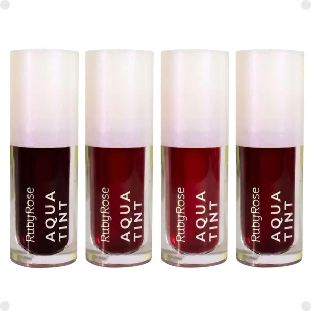 Aqua Tint Lábial Hidratante Ruby Rose 5ml HB547 - Escolha Sua Cor
