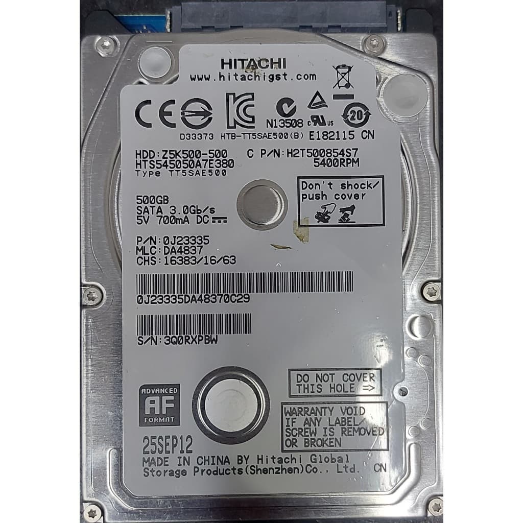 HDD Hitachi Z5K500-500 500GB