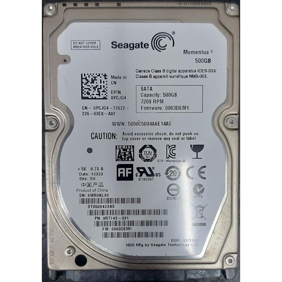 HDD Seagate ST9500423AS 500GB