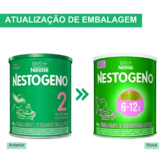 Fórmula Infantil Nestogeno 2 Nestlé 800g – Para Bebês de 6 a 12 Meses