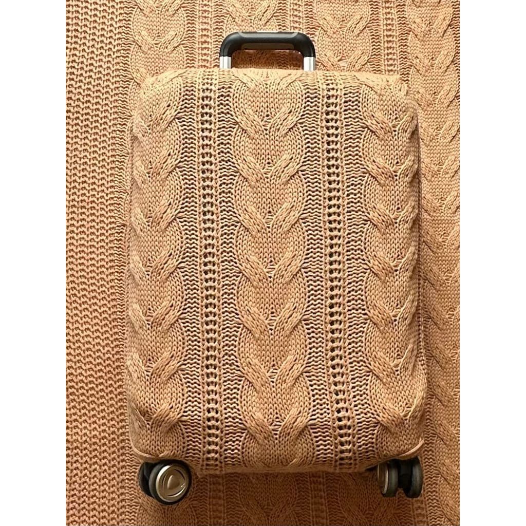 Capa Protetora de Mala de Viagem de Luxo em Tricot