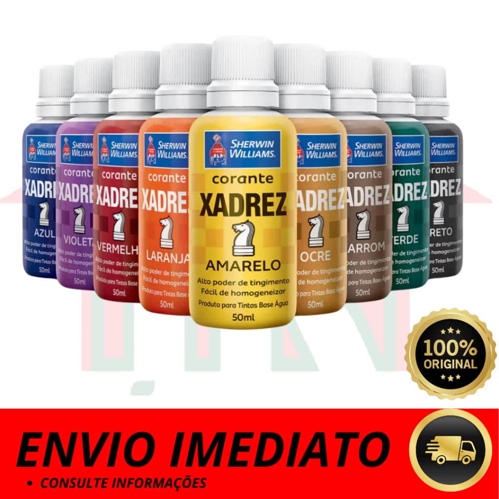 Corante Xadrez 50ML - SELECIONE A COR - Sherwin Williams