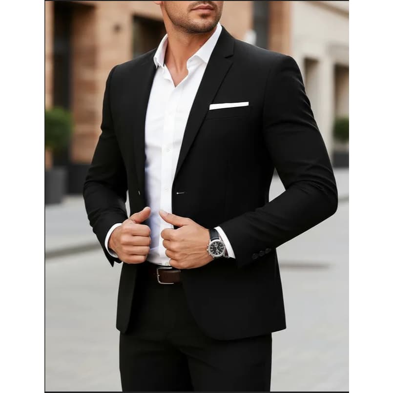 Blazer Masculino Slim Sport - Luxo e Conforto