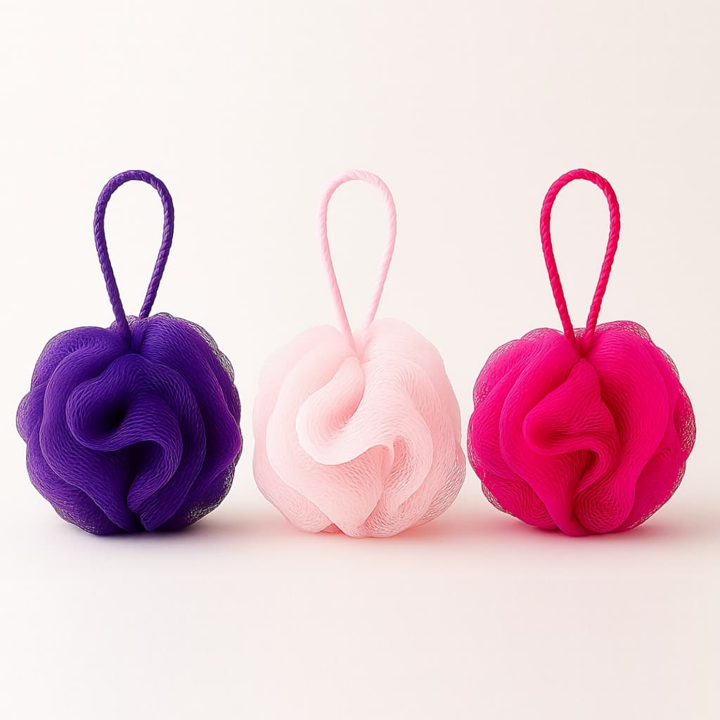 Kit 15 Esponjas de Banho Buchas Macias Esfoliantes Durável Massagem Espuma Fabrica Revenda Nylon