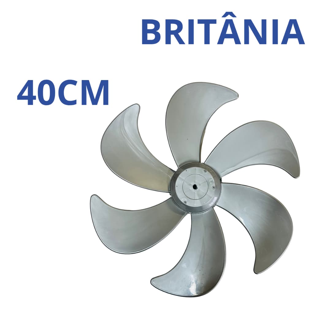 Hélice Ventilador Britania 40cm 6pas Resistente