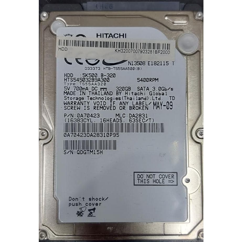 HDD Hitachi 5K500.B-320 320GB