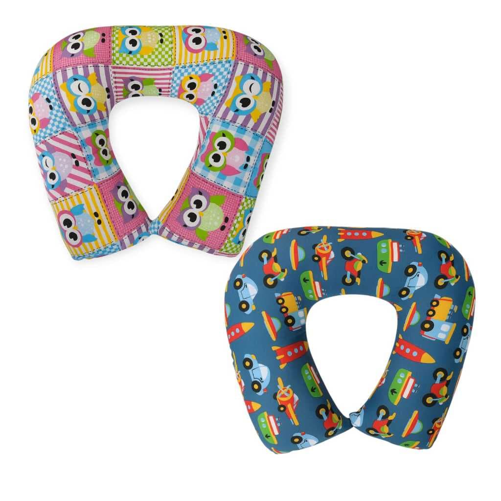 Kit 2 Descanso de Pescoço almofada para viagem