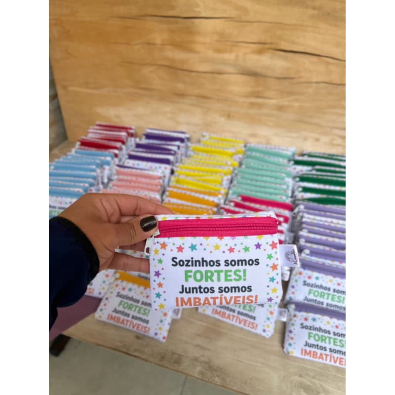 30 Porta moedas Brindes/lembrancinhas Logomarca Personagens datas especiais