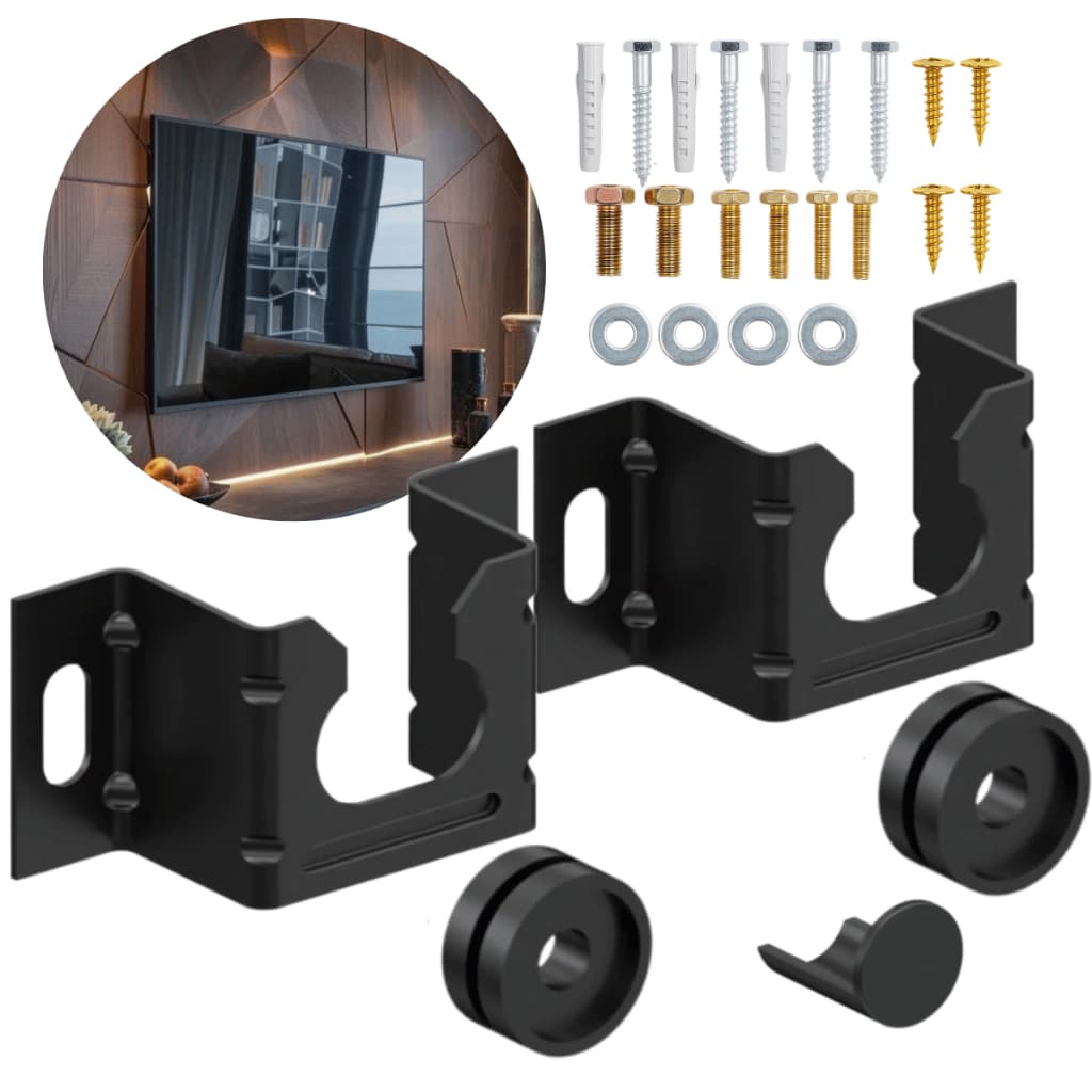 Suporte Universal Fixo Para Smart TV LED LCD 4K Parede Painel 10 24 32 43 50 55 60 75 100 Polegadas