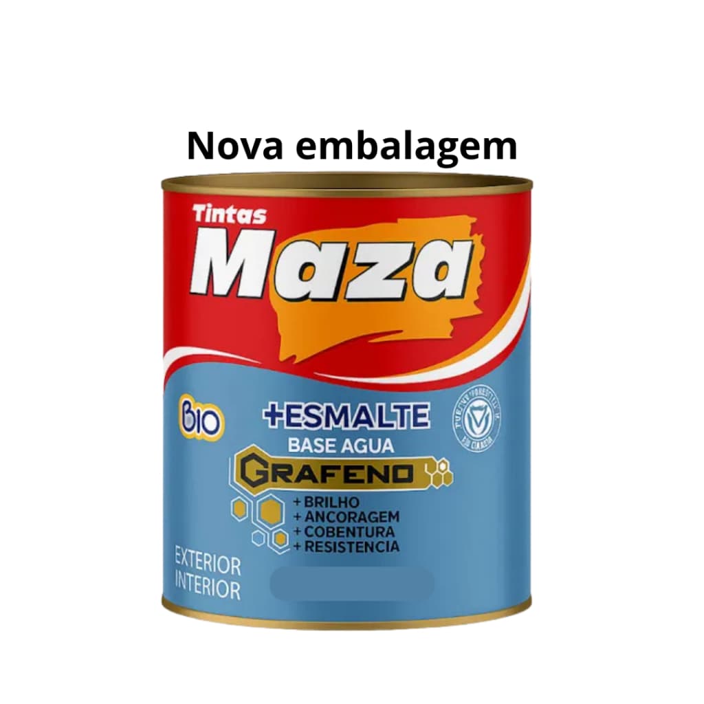 Tinta Esmalte Sintético Base Água 900ml - Maza