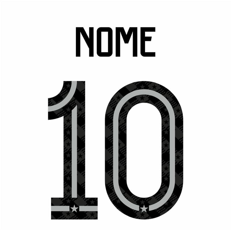 Fonte em termocolante para personalizar camisas 2025