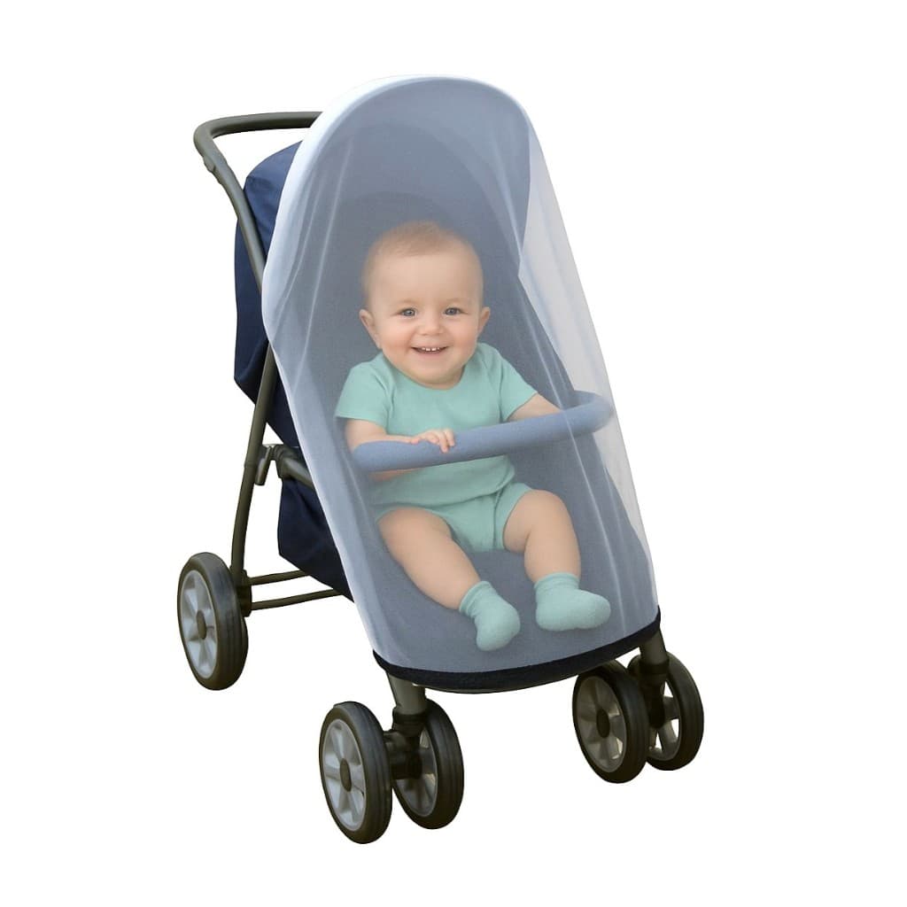 Mosquiteiro Microtule para Carrinho de bebê - Bebê Conforto - Recém-nascido - Enxoval - Mosquiteiro Universal