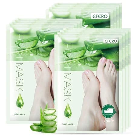 Máscara de Pé Meias Esfoliantes Remover Pele Morta Efero Putimi - PAR - PROMOCAO