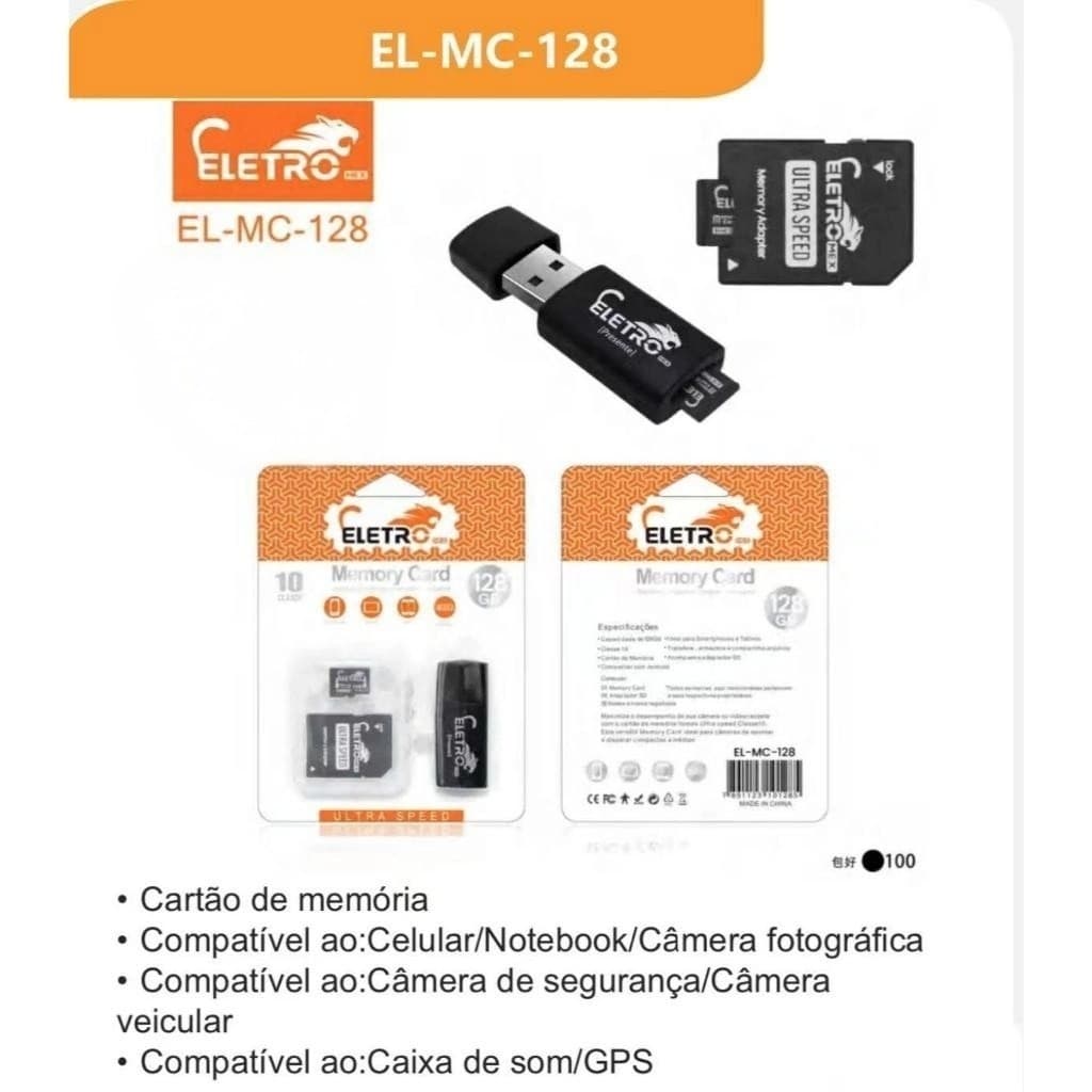 Cartões de memória eletrônica podem ser usados para computadores, telefones móveis, câmaras e cartões de memória 4G/8GB