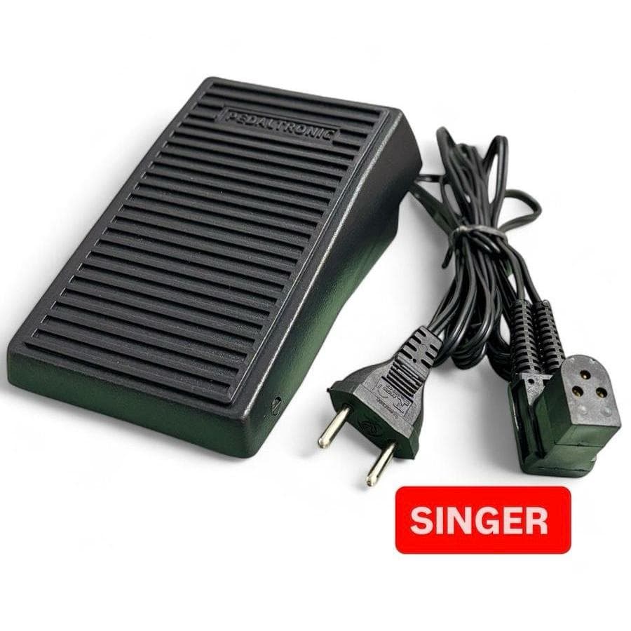Pedal Acelerador Máquina de Costura Singer Aniga - Bivolt VP 3P