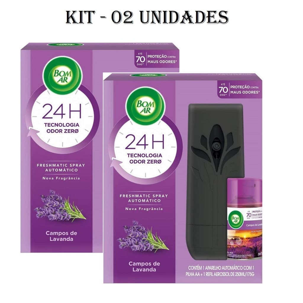 Bom Ar Automático Freshmatic Aparelho + Refil (250ml)