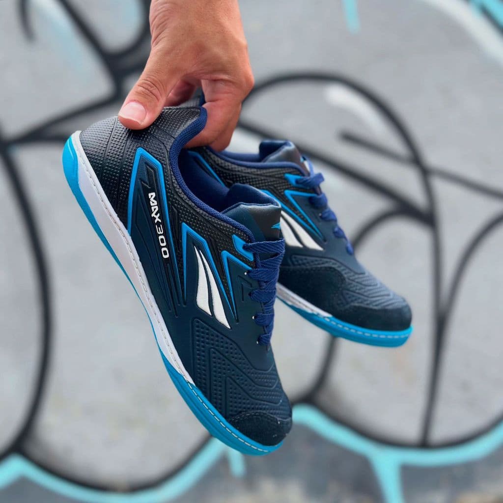 Chuteira De Futsal Idoor Penalty Max 300 Y-1 Masculina e Feminina Infantil Costurada 34 ao 43