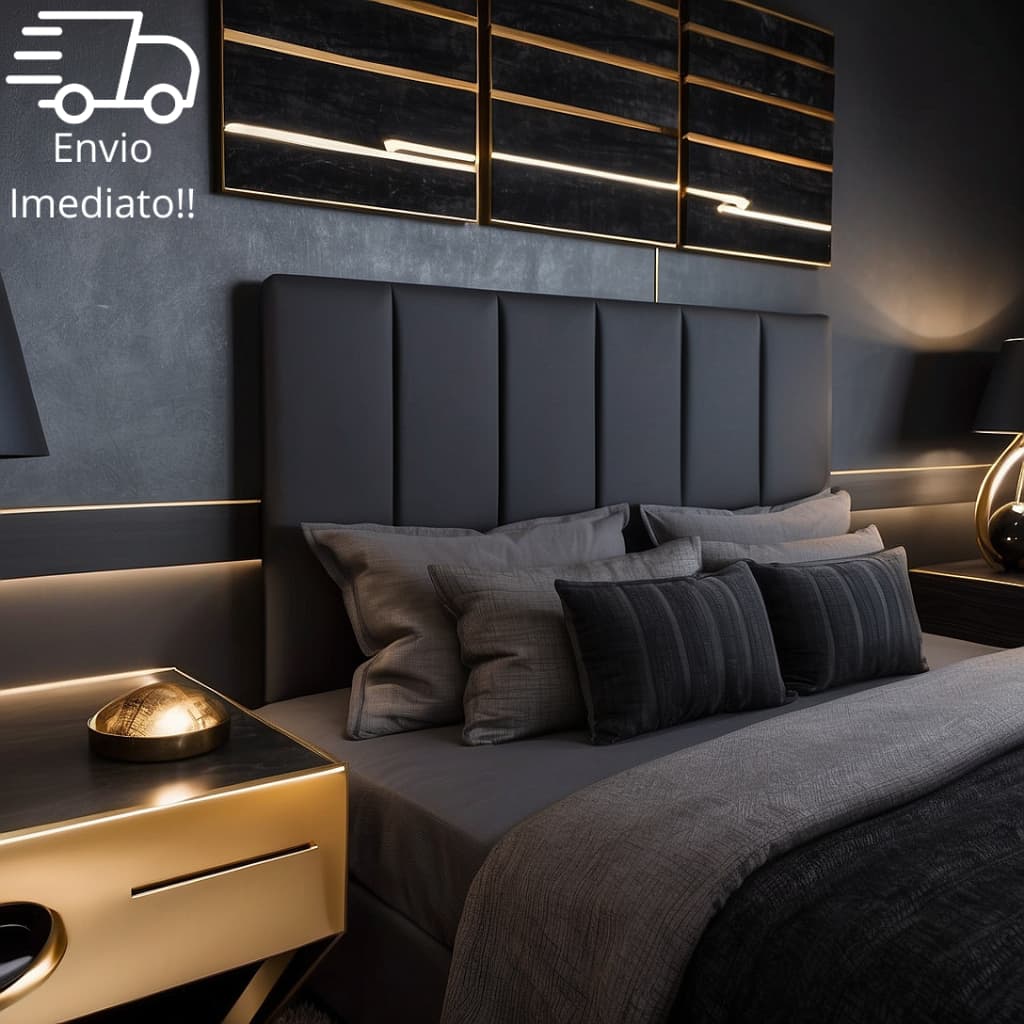 Kit Com Até 10 Cabeceiras De Cama King Casal Solteiro Queen 45x20 - Envio Ultra Rápido!