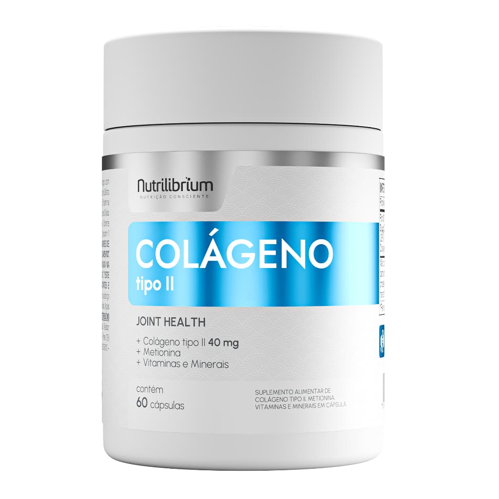Colágeno Tipo 2 Premium 60 Cápsulas Dose Clínica Ct-2 40mg