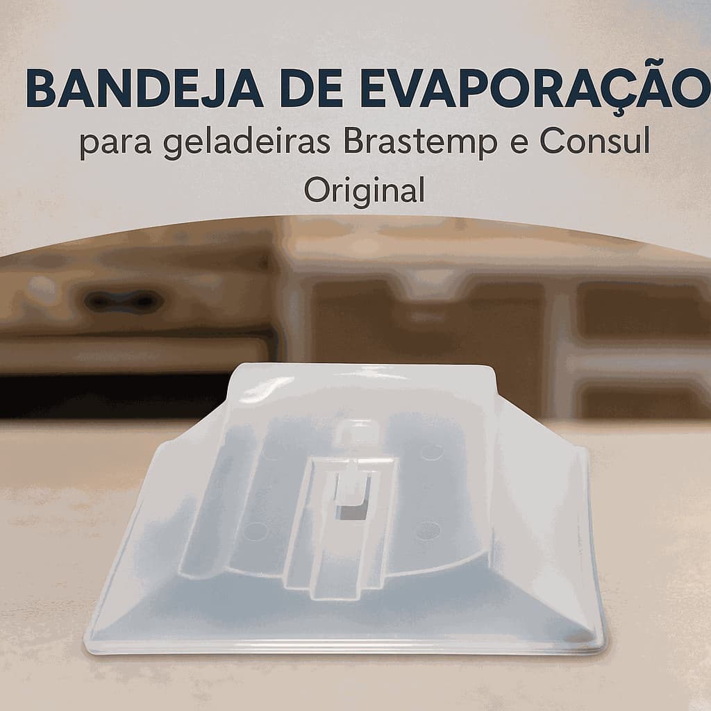 Bandeja de Evaporação Geladeira Consul Recipiente Coletor de Água Reposição