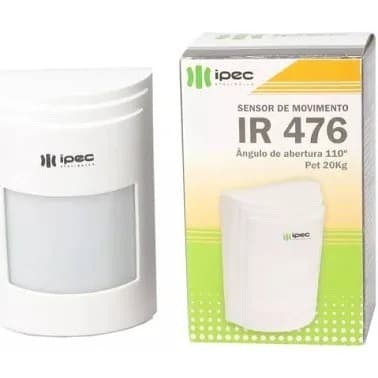 SENSOR DE MOVIMENTO IR 476 COM FIO PET 20KG iIPEC