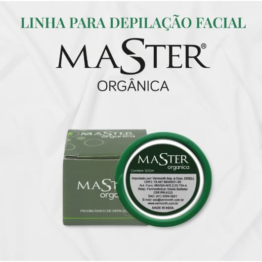 Linha Para Depilação Facial Egipcia Orgânica 100% Algodão