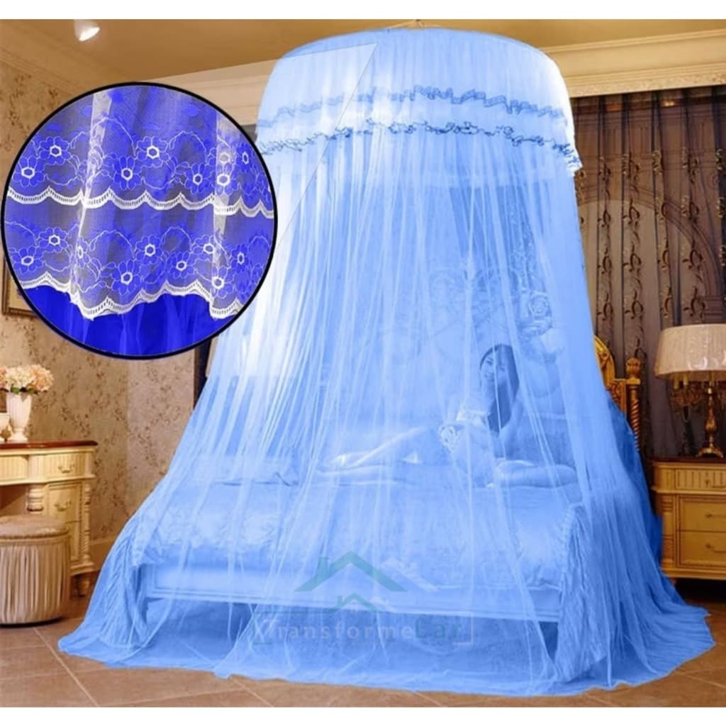 Mosquiteiro Suspenso De Teto Casal Indiano C/Elástico Promoção