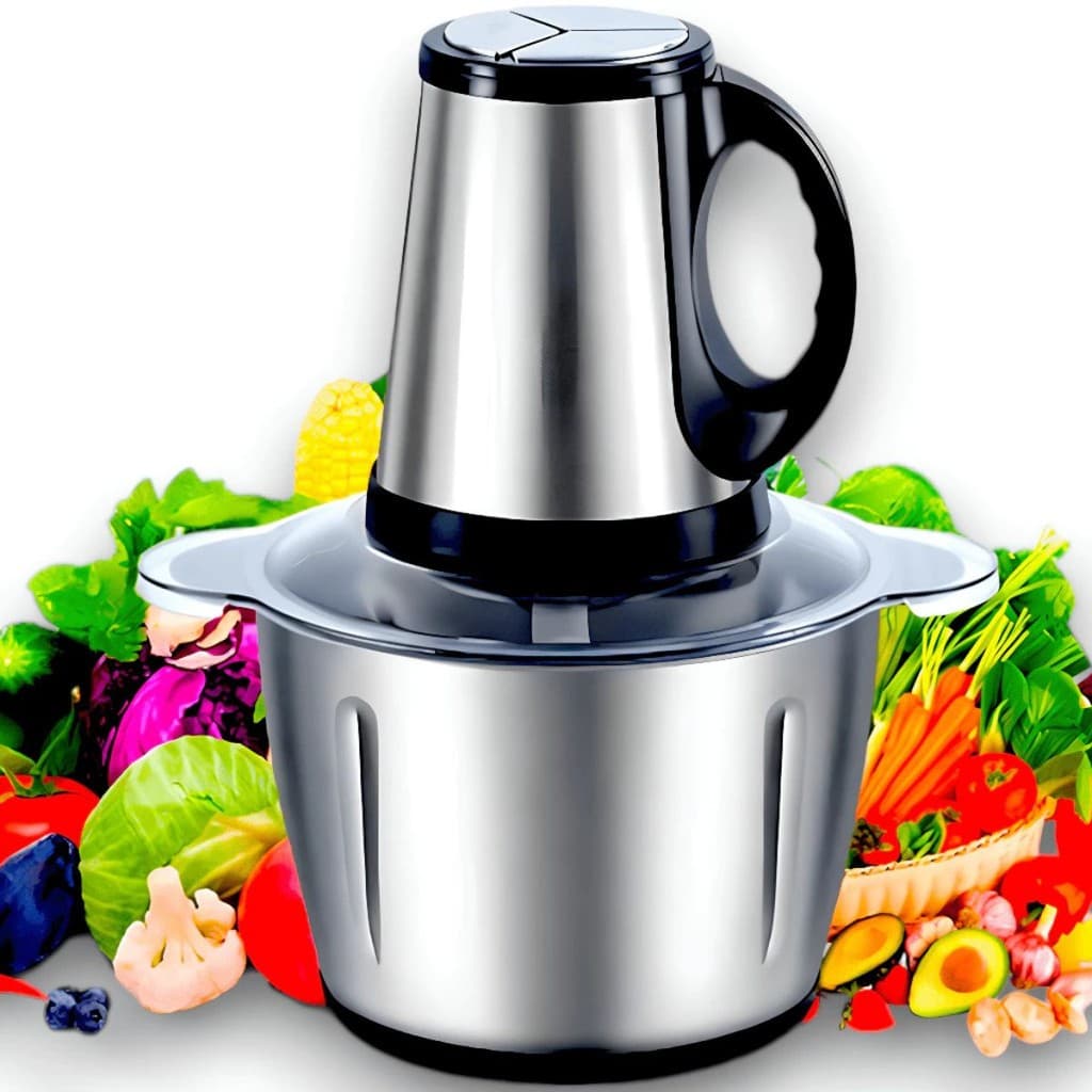 Triturador Processador De Alimentos Moedor Alho Para Cozinha 110v E 220V