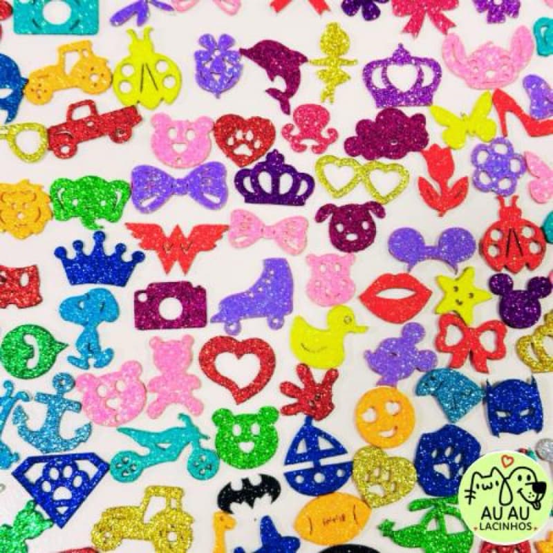 adesivos Pet variados Macho e Fêmea para Banho tosa em eva com gliter stikers