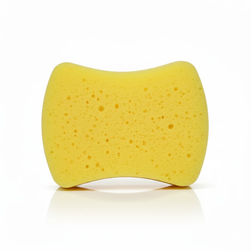 Esponja De Banho Macia Cores Amarela Vermelho e Azul Limpeza Profunda Esfregador Mantem Limpeza Facial Corporal