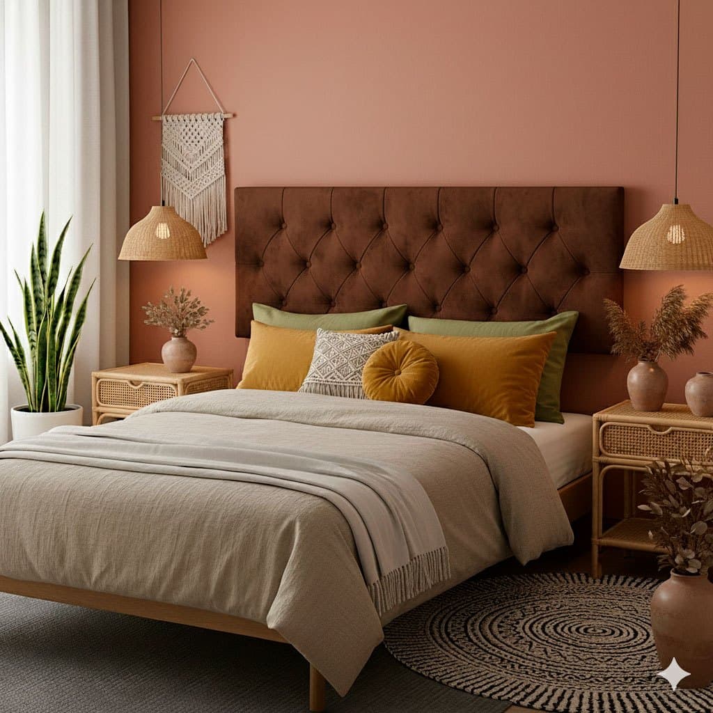 Cabeceira Dubai P/ Cama Box Queen Dobrável com Capitonê -Fixação Segura com Parafusos