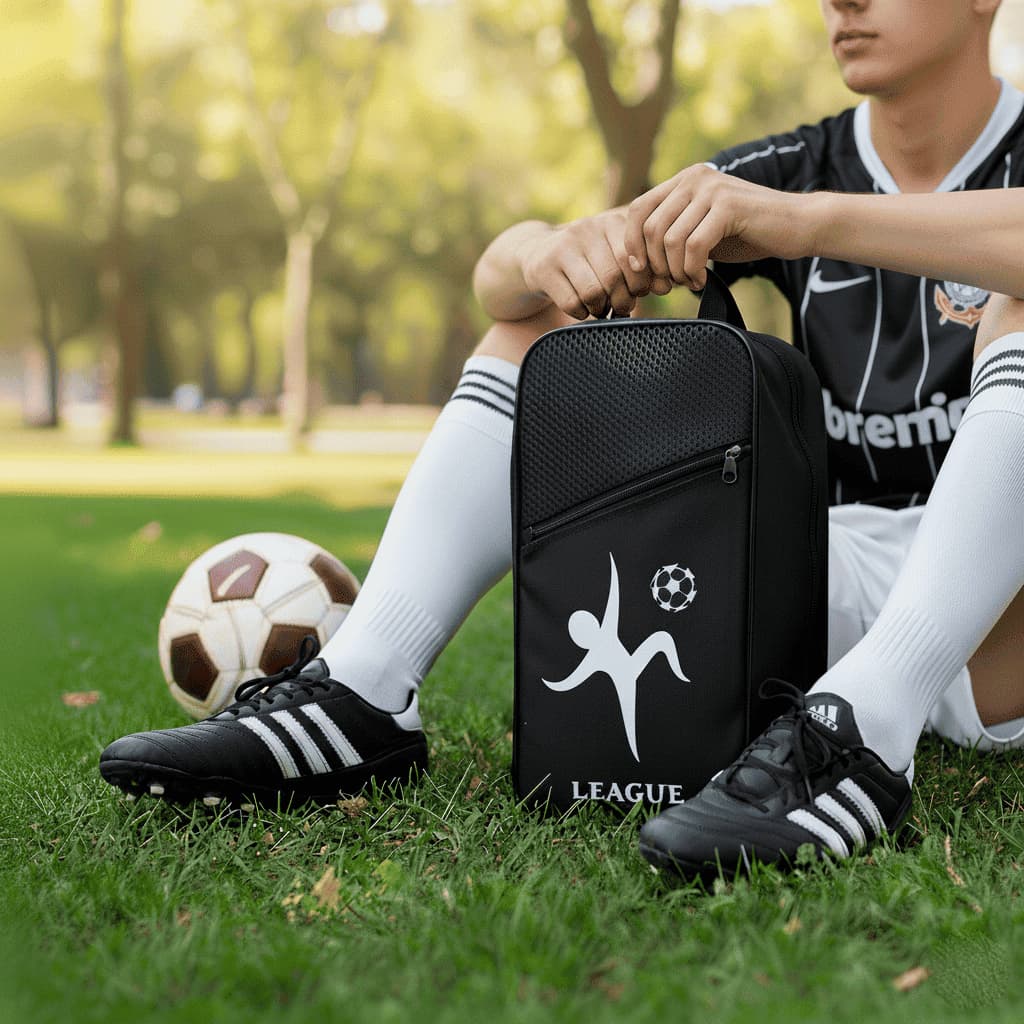 Bolsa Porta Chuteira Preto Corinthians Masculina Calçado Tênis G Futebol Esporte Academia Treino