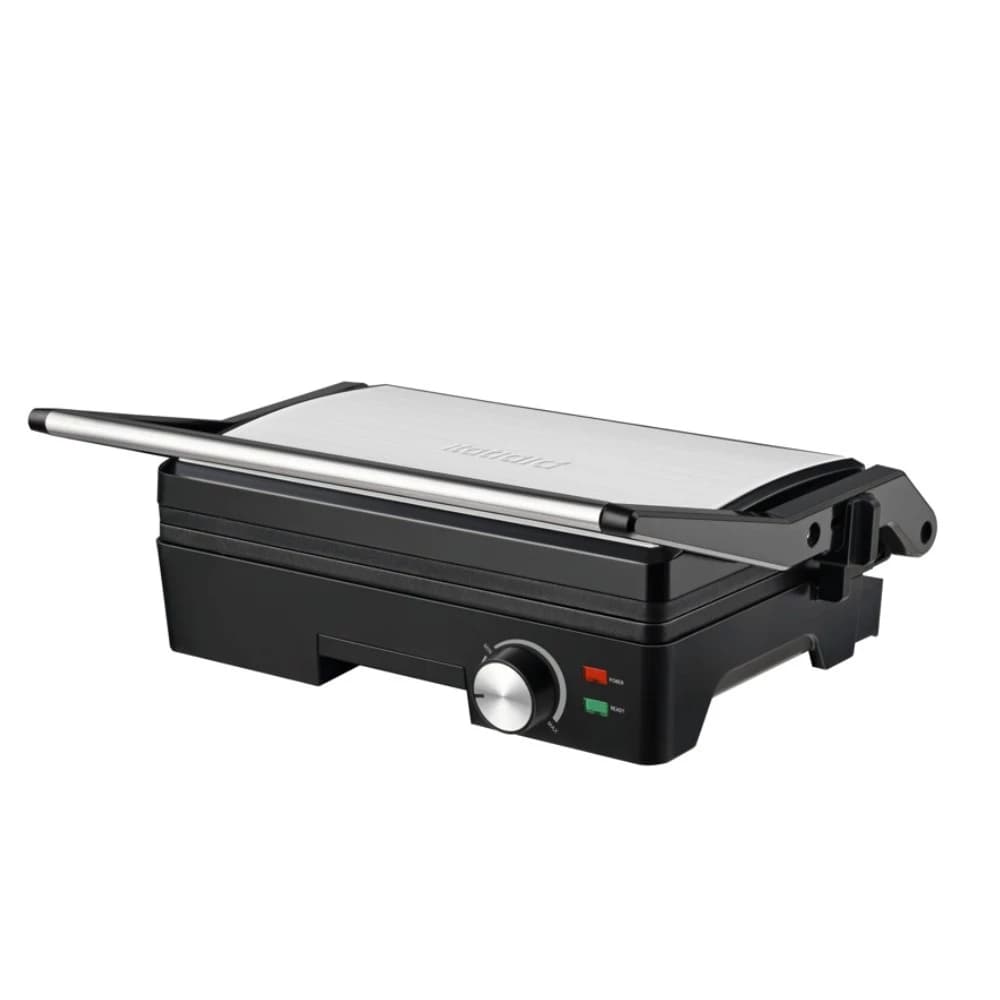 Grill Elétrico Itatiaia Midi 1200W 127V Inox – Antiaderente, Rápido e Compacto