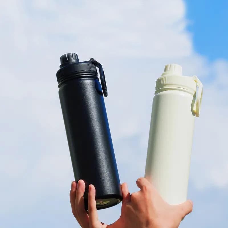 800ml Garrafa Térmica Aço Inoxidável Mantém Quente e Frio