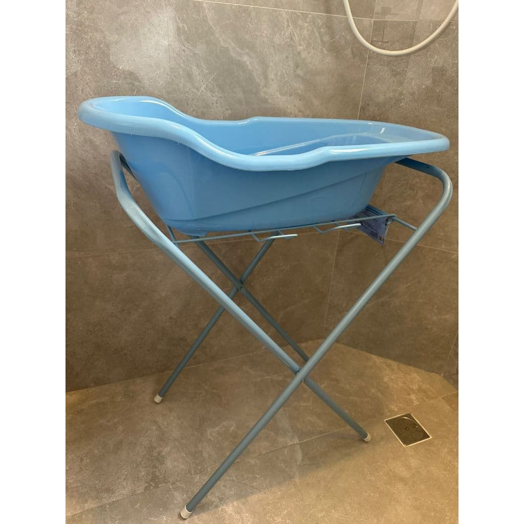 Banheira Anatômica 20 Litros Suporte Portátil Compacto Resistente De Bebê