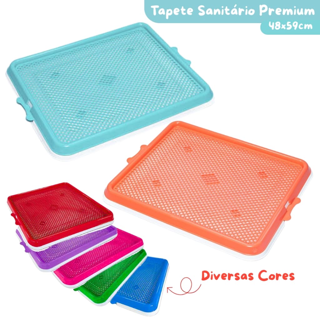 Tapete Sanitário Higiênico Cachorro Pet Xixi Premium Lavável Grande