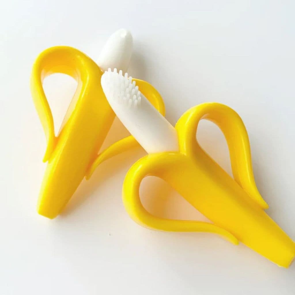 Escova Dente Massageador de Gengiva Para Bebes de Silicone Antistress Dentição Infantil