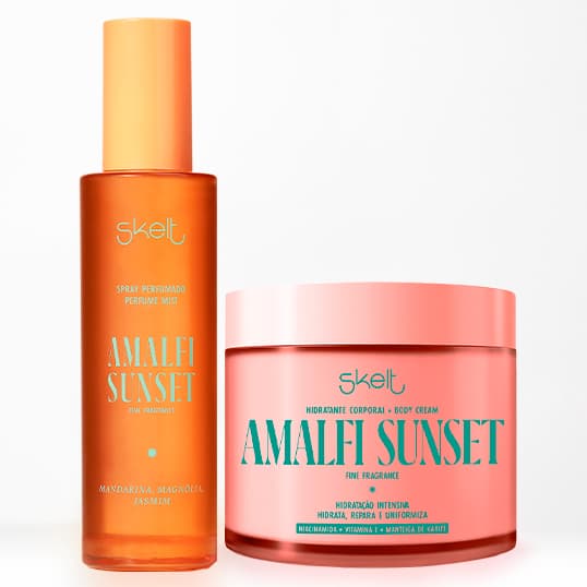 Duo Amalfi Sunset - Body Splash 100ml e Hidratante Corporal 200g