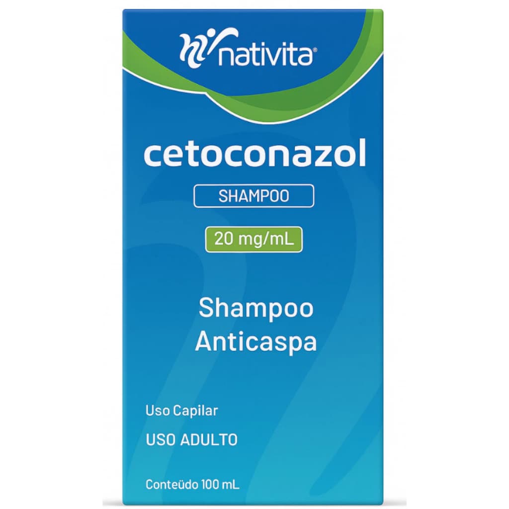 Shampoo Cetoconazol Anticaspa Nativita 100ml