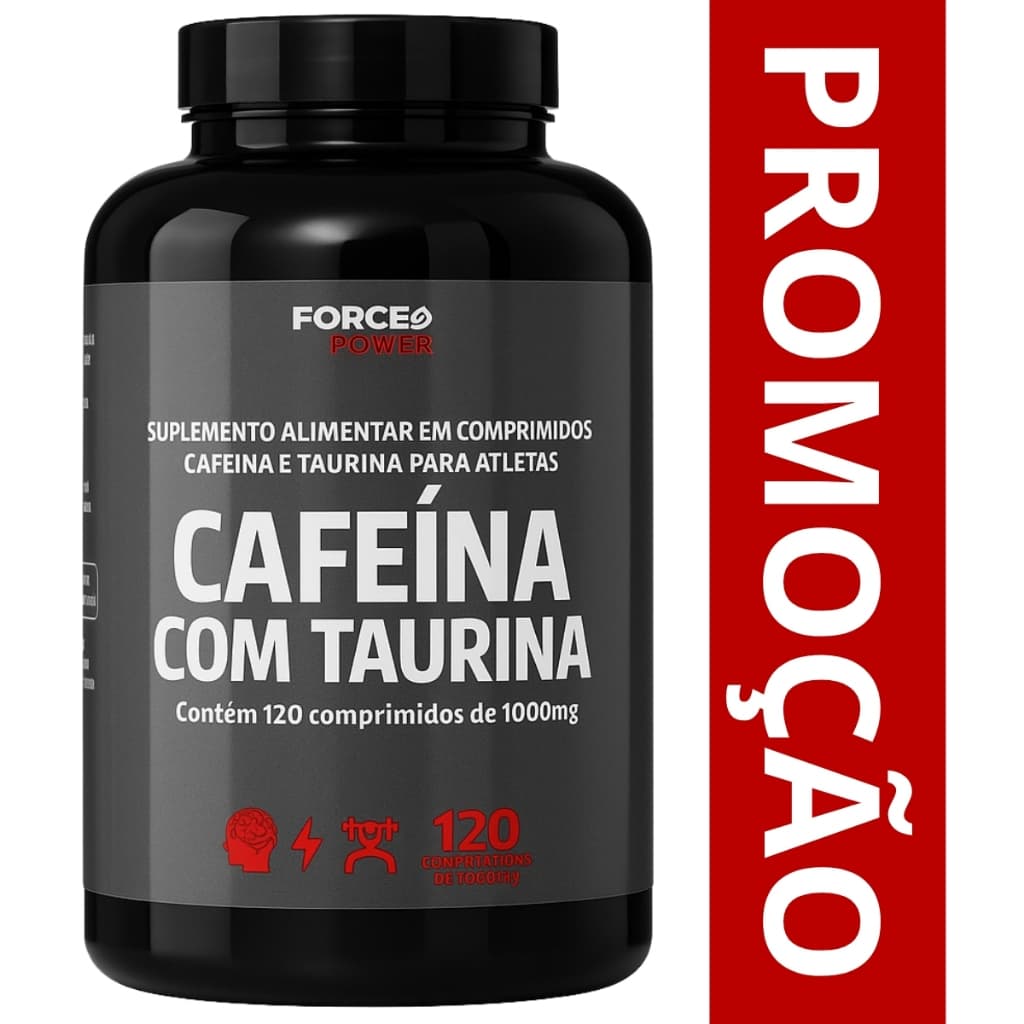 Cafeina Termogenico Pre Treino com Taurina CONCENTRADO  ( POTE PARA 02 MESES DE USO )