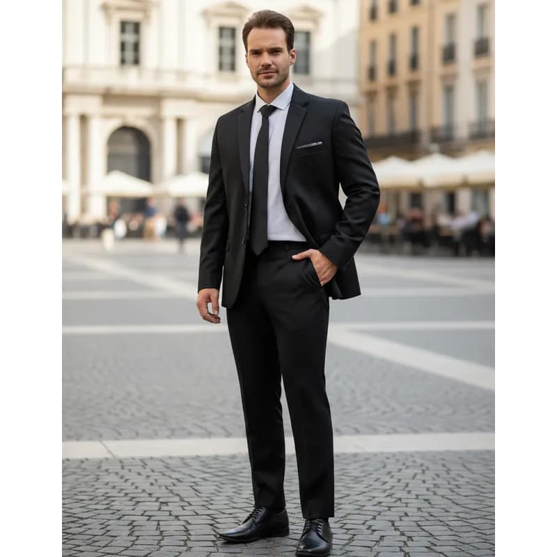 Terno Social Slim Masculino Oxford Premium Alto Padrão Paletó Calça Mais Blazer