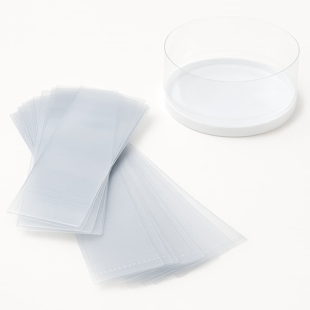 Lacre Termo Encolhível Tampa 85mm (incolor) - Kit 100 Uni